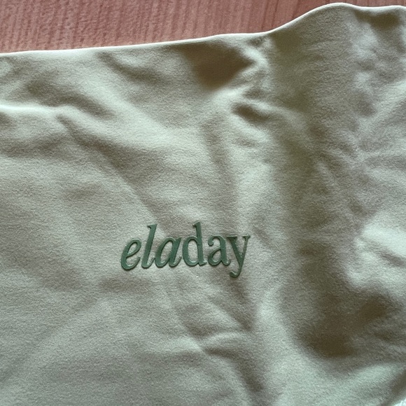 ELADAY High-Waist Women’s Bike Shorts in Lime Green - Picture 4 of 4